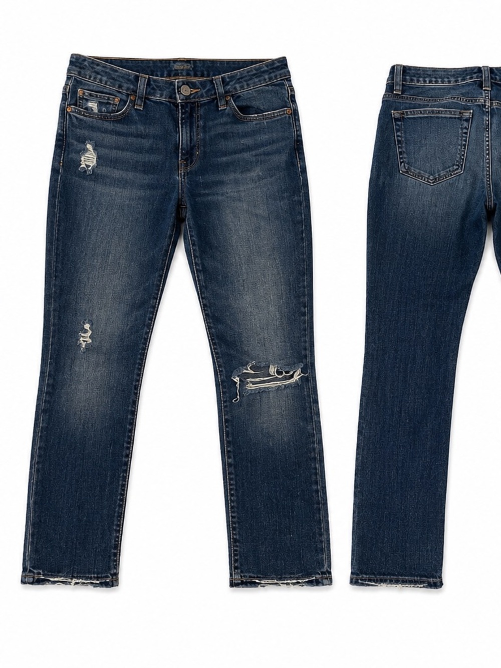 Distressed BlueJeans for Women